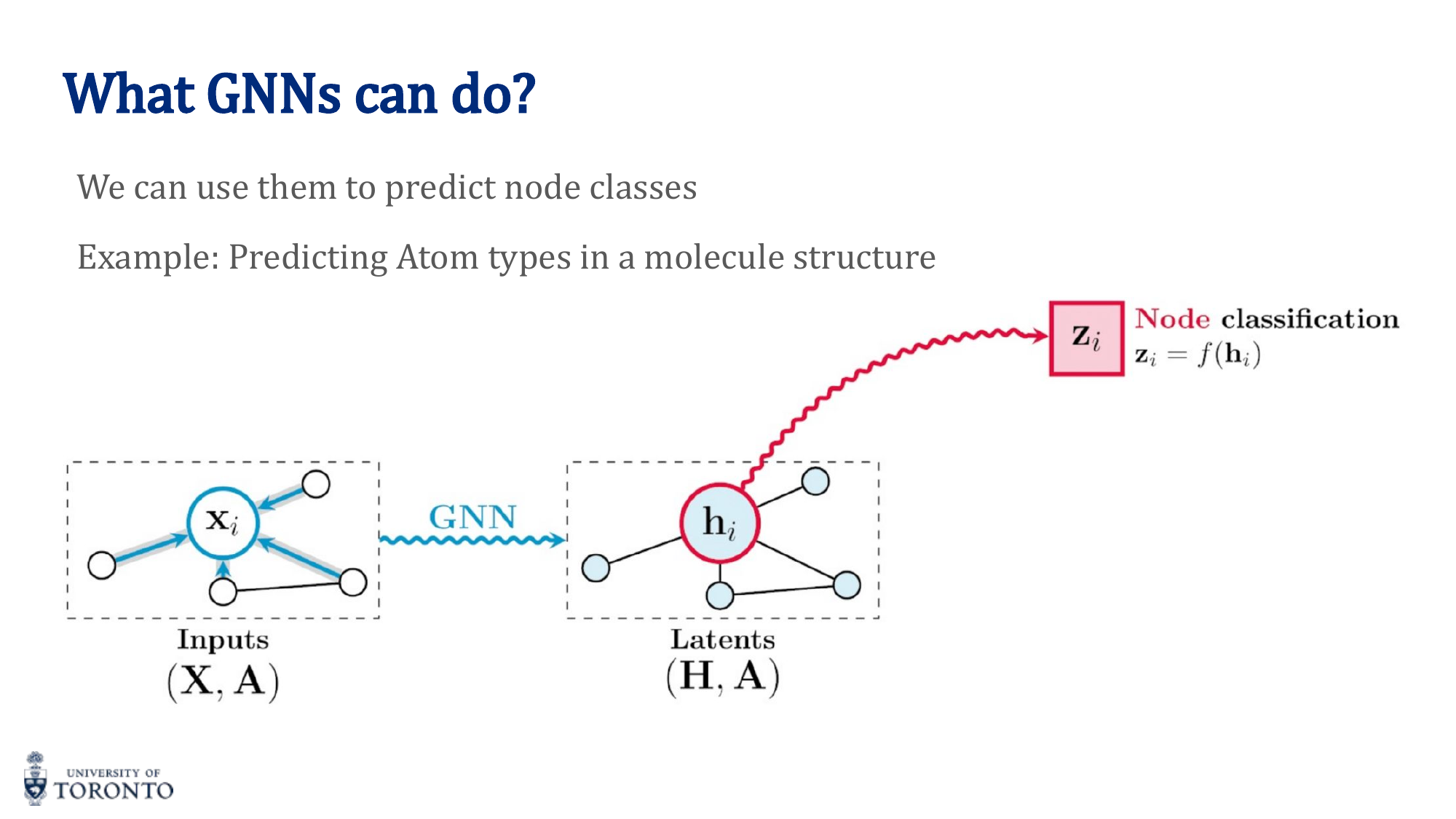 Graph classification task in GNN