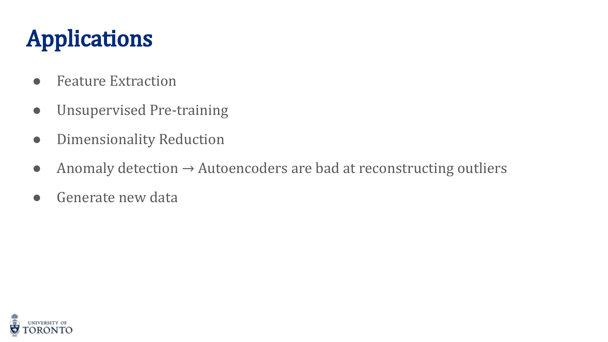 Interpolation in latent space between two images